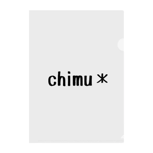 黒chimu＊/04 クリアファイル