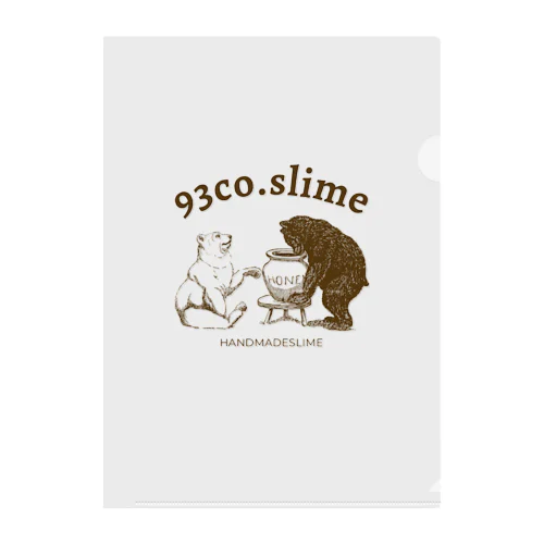 93co.slime Clear File Folder