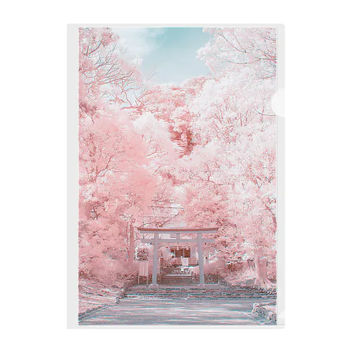 meiji-jingu Clear File Folder