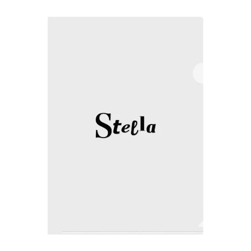 Stella basic クリアファイル