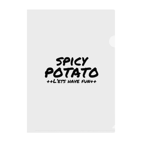 spicy potato クリアファイル