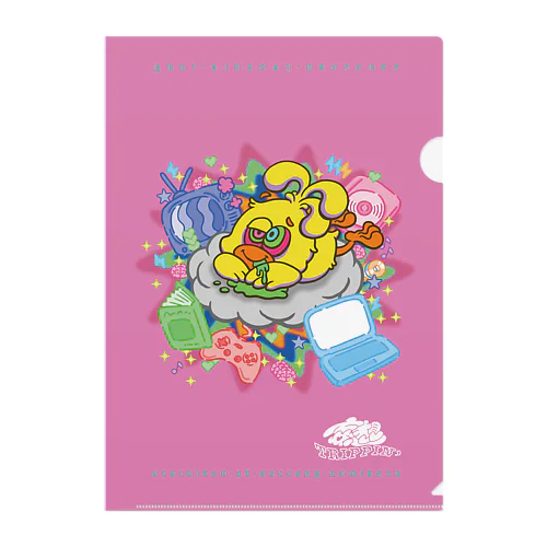 妄想TRIPPIN' Clear File Folder