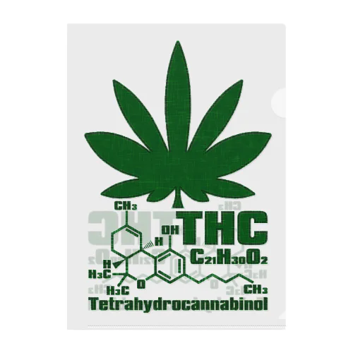 THC Clear File Folder