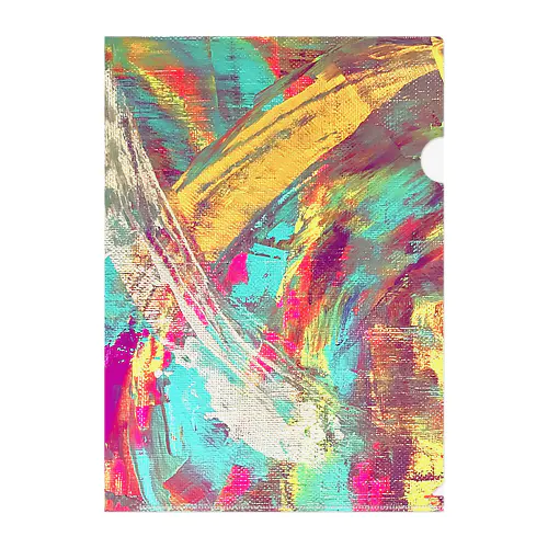 Vividly Clear File Folder