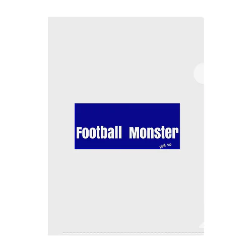 Football  Monster Clear File Folder