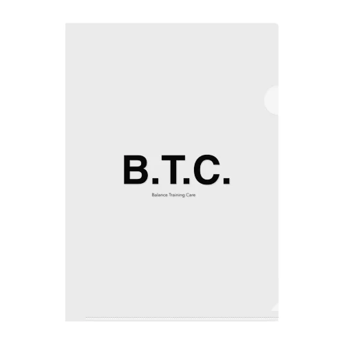 B.T.C. クリアファイル