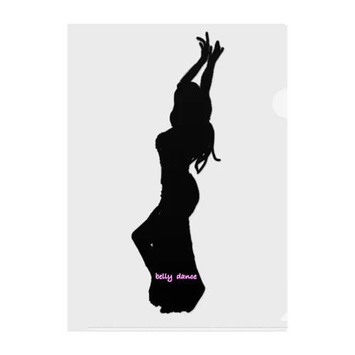 belly  dancer Clear File Folder