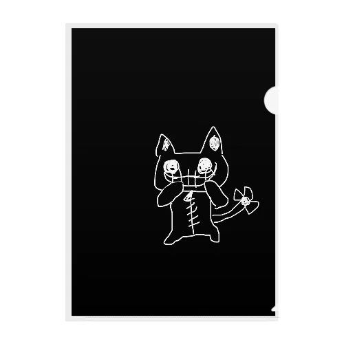 笑うみるくねこ Clear File Folder