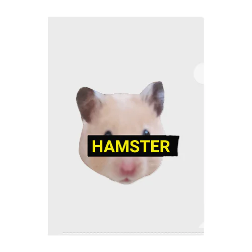 HAMSTER★はむすたー Clear File Folder