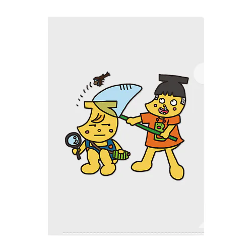 ばななたろう&びーくん Clear File Folder