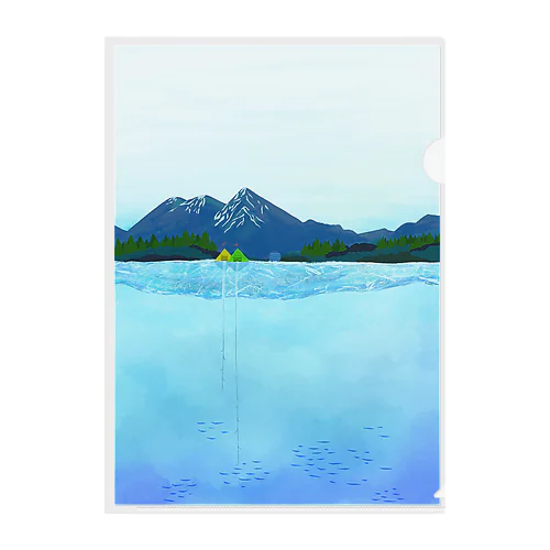 北国のみずうみ Clear File Folder