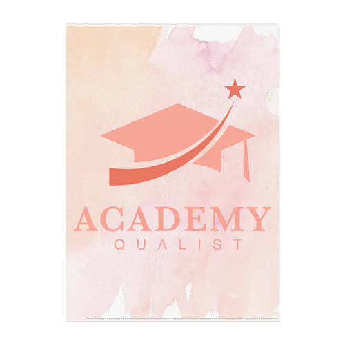  QUALIST ACADEMY グッズ クリアファイル
