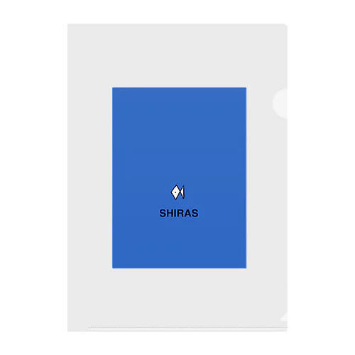 SHIRAS Clear File Folder