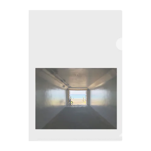 癒しの風景（海への入口） Clear File Folder