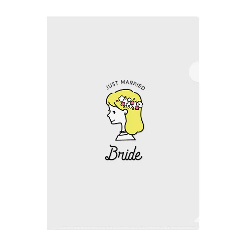花嫁-Bride- クリアファイル