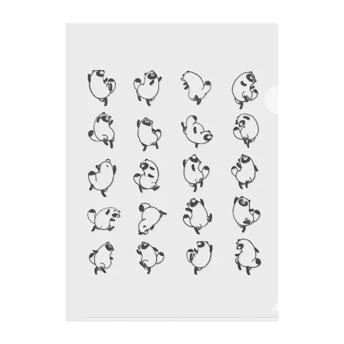 踊るたぬきたちの集会_全部入 Clear File Folder