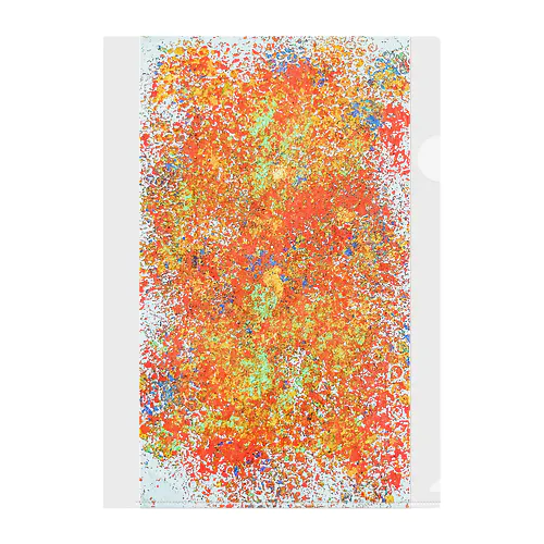紅葉のじゅうたん Clear File Folder