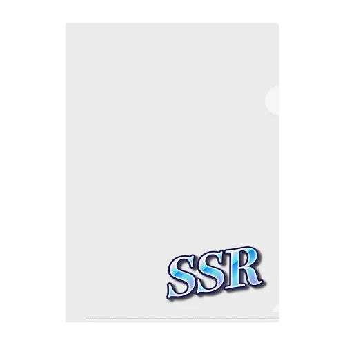 SSR クリアファイル