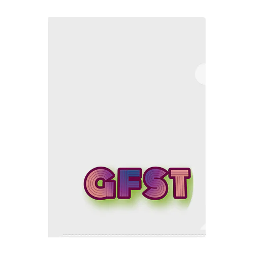 GFST クリアファイル