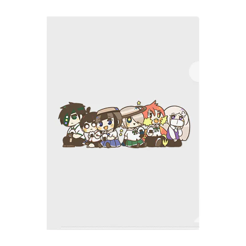 トラッキーさんちのコ！ Clear File Folder