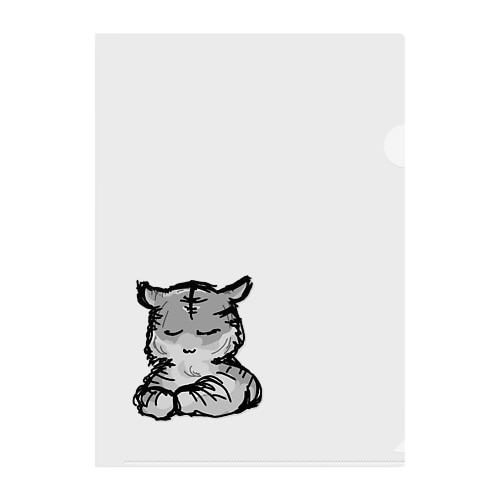 眠りの森のトラノコ Clear File Folder