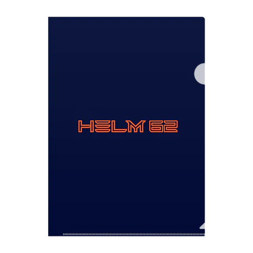 HELM62 Clear File Folder