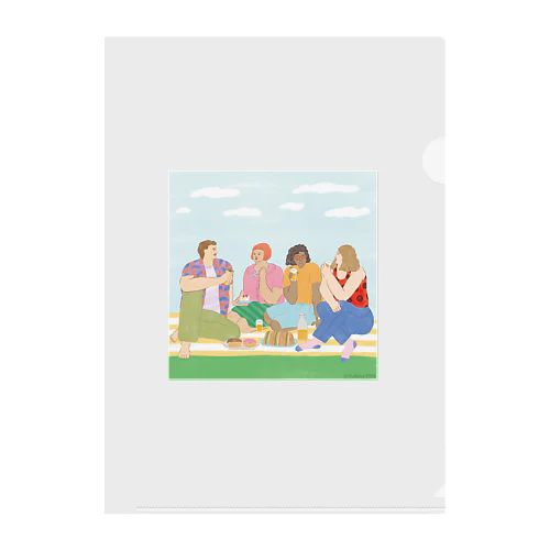 みんなでピクニック Clear File Folder