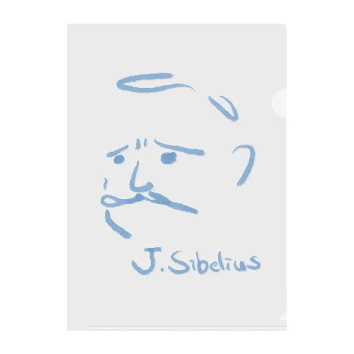 シベリウス　J.Sibelius Clear File Folder