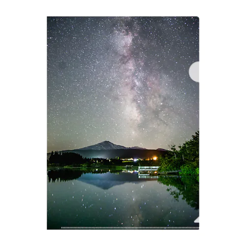 Milky Way & Mt.Chokai Clear File Folder