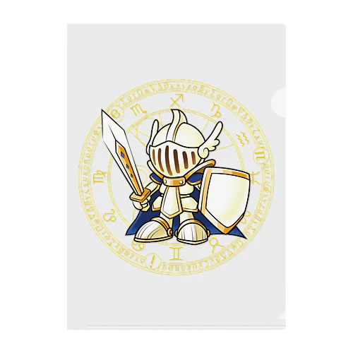 【算数王国】No.74ロゴス Clear File Folder