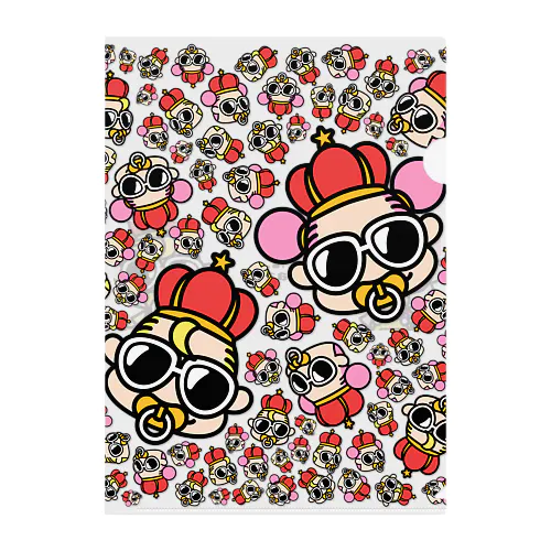 Crazy 2 Clear File Folder