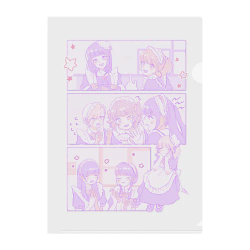 みなつき10周年作品 Clear File Folder