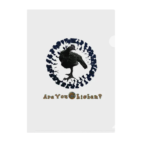 Are You Chicken? 2 Clear File Folder