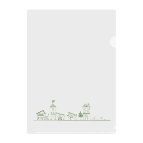 home  town Clear File Folder