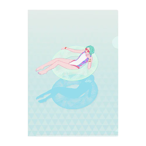 FLOAT Clear File Folder