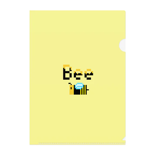 Bee(yellow) Clear File Folder