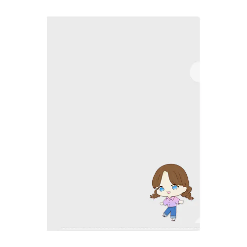 ぱくちゃん Clear File Folder