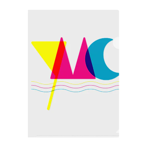 YMC ロゴ クリアファイル