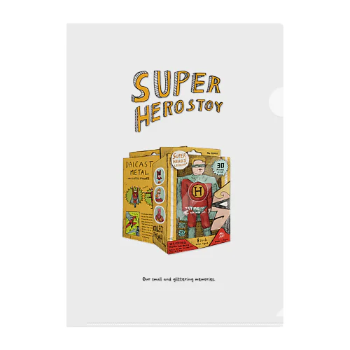 HERO TOYS Clear File Folder