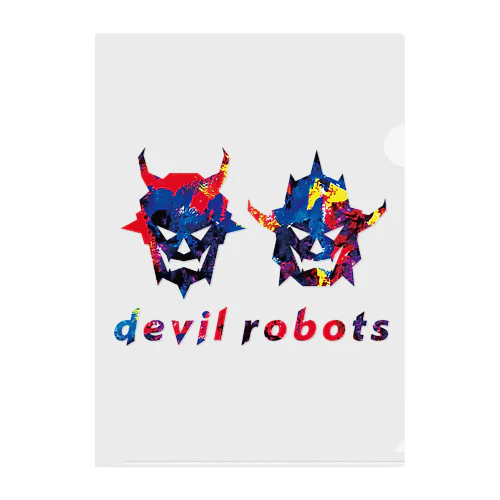 DEVIL-LOGO クリアファイル