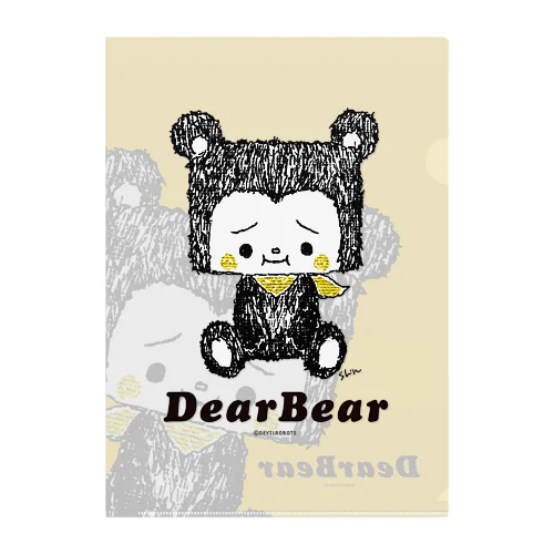 DearBear Clear File Folder