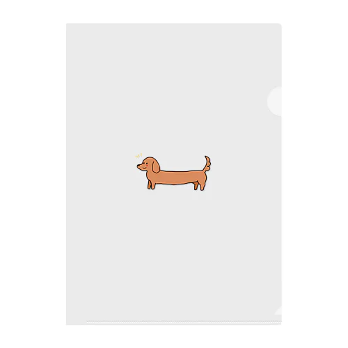 ろんぐダックス Clear File Folder
