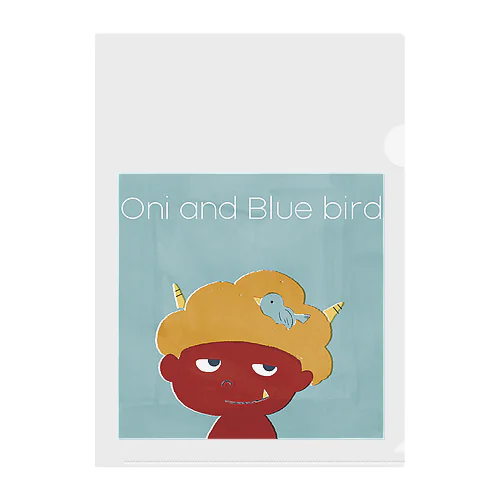 おにと青い鳥 Clear File Folder