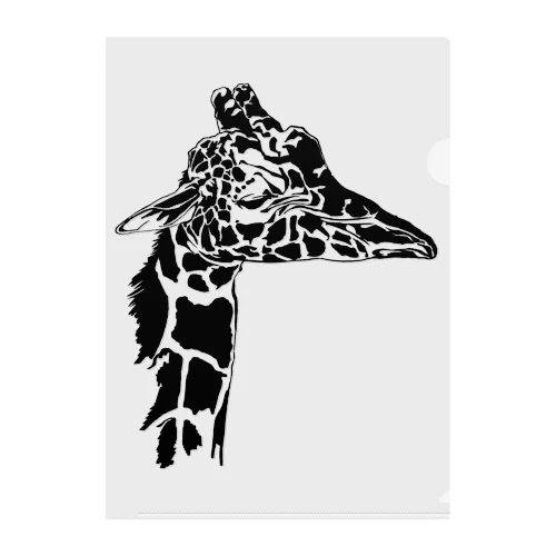  Giraffe.T Clear File Folder