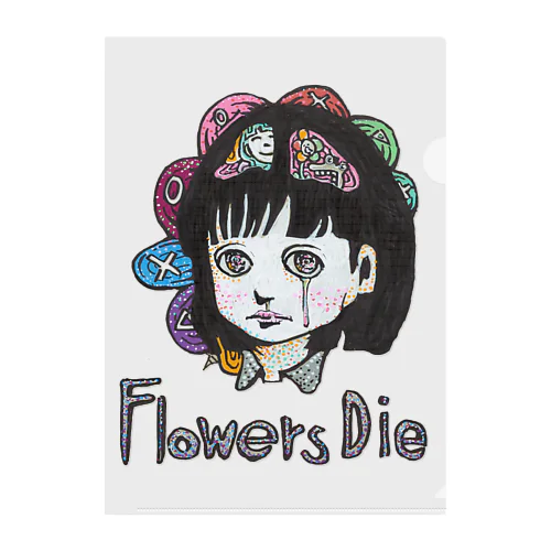 Flower Dies クリアファイル