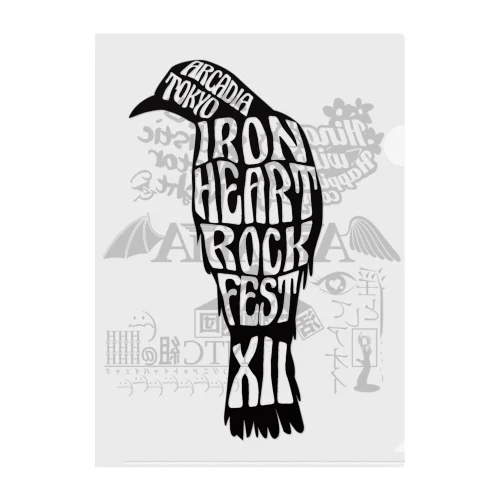 IRON HEART ROCK FEST Ⅻ　B Clear File Folder