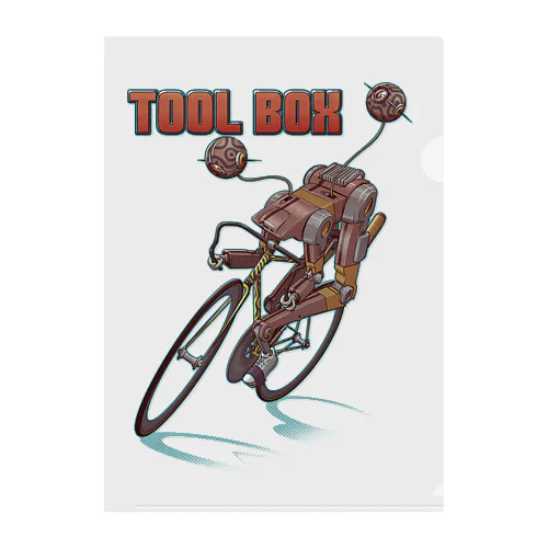 "TOOL BOX" Clear File Folder