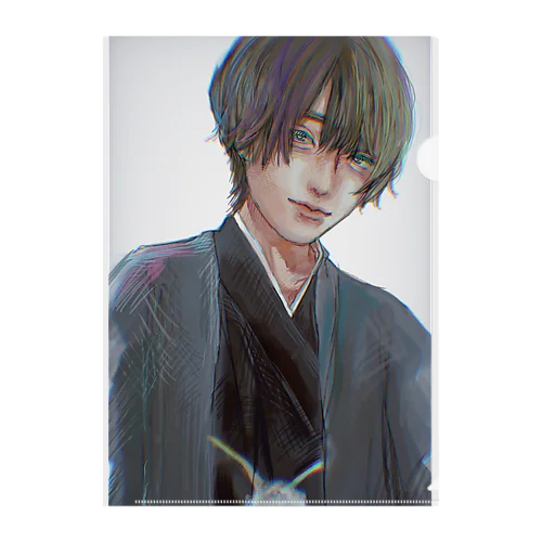 和服男 Clear File Folder