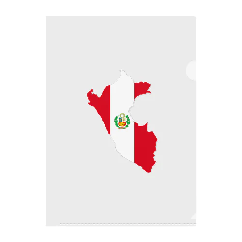 ARRIBA PERU Clear File Folder