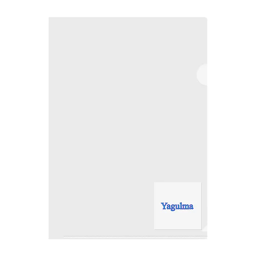 Yagulmaグッズ！！！ Clear File Folder